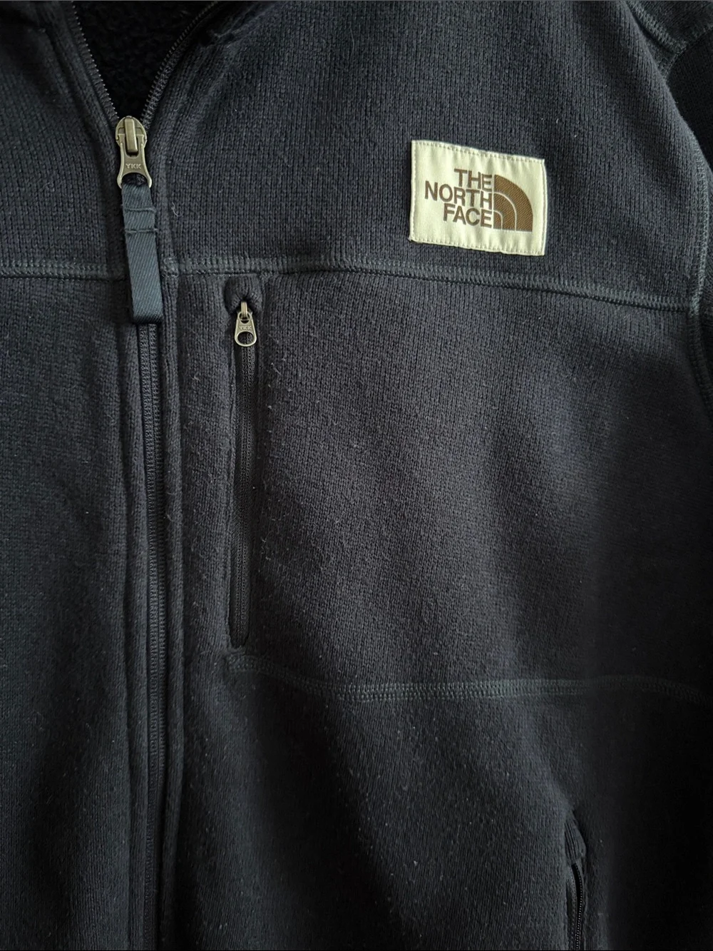 North Face Mens Gordon Lyons Fleece Full Zip Jacket- Size XXL- EUC!